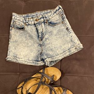 Jean shorts